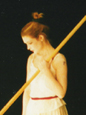 Women dancing at the Edinburgh Festival Fringe in 'Nightwalk'